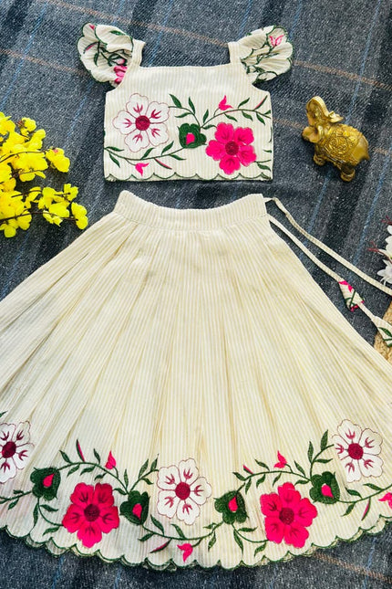Floral Kids Lehenga Choli SS950