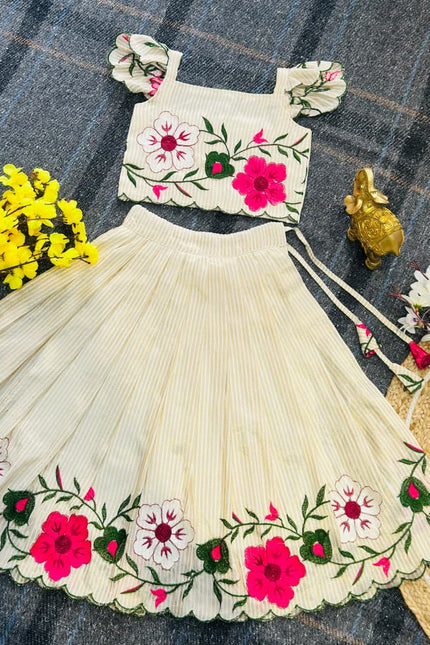 Floral Kids Lehenga Choli SS950