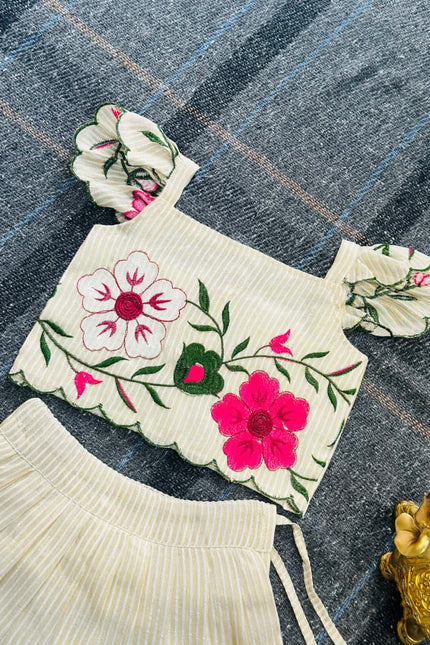 Floral Kids Lehenga Choli SS950