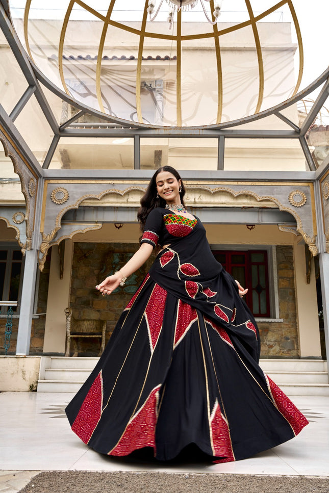 Lehenga is made for every Navratri twirl SS964