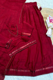 S-36 upto 2XL-44 fits free size / Red