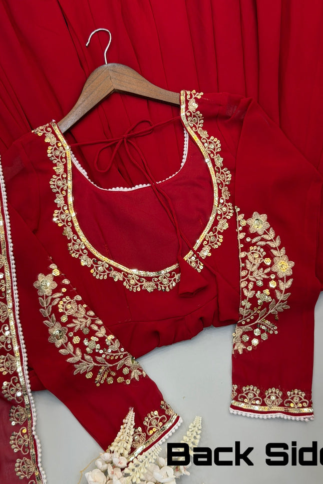 Fox Georgette Ethnic Wear SS973