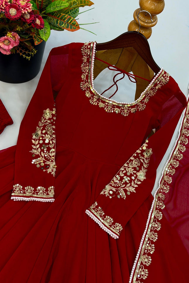 Fox Georgette Ethnic Wear SS973