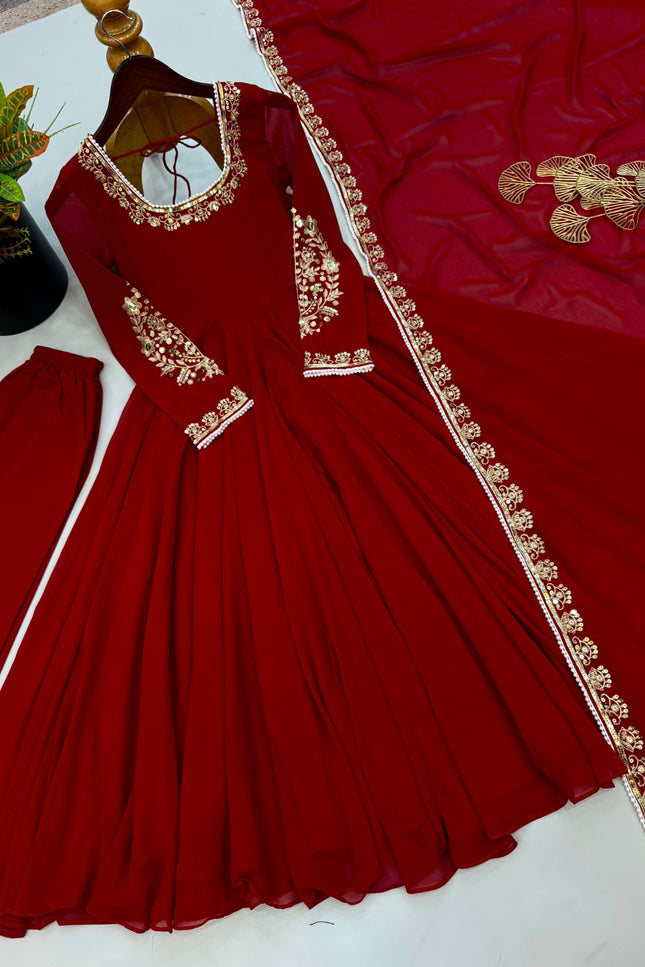 Fox Georgette Ethnic Wear SS973