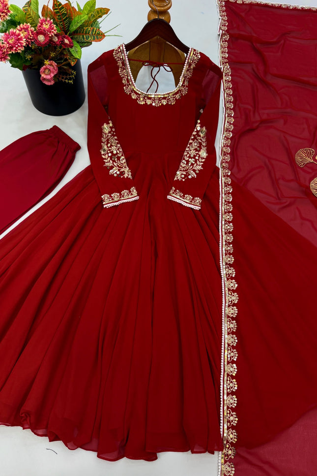 Fox Georgette Ethnic Wear SS973