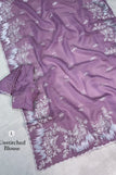 Blouse unstitched / Lavender