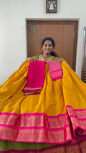 yellow & pink