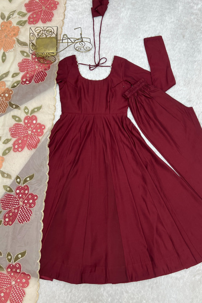 Romansilk  Fully Flare Anarkali SS1008