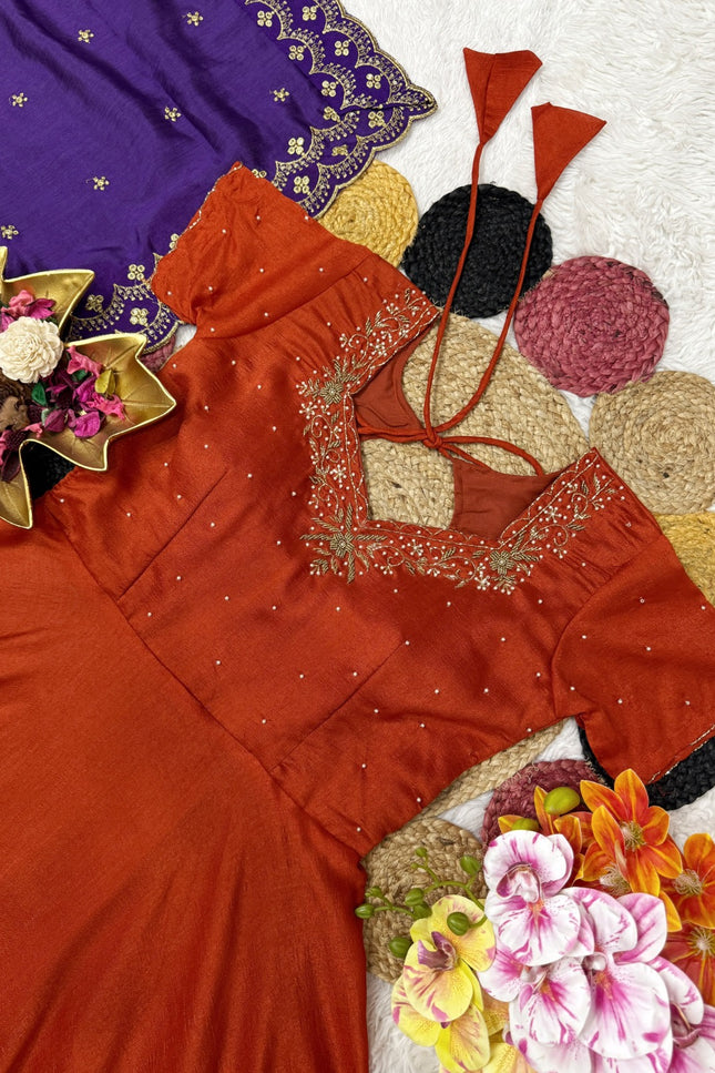 Beautiful Maggam Work Diwali Collection SS1006