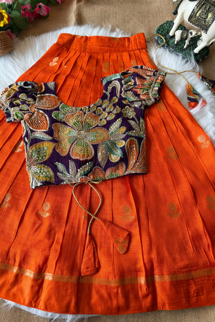 Viscose Russian silk Organza Kids SS1014