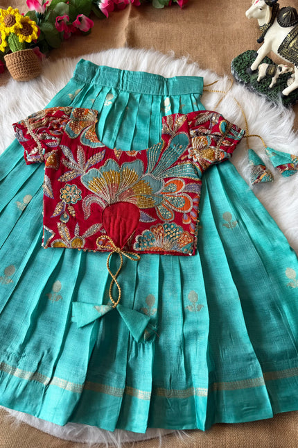 Viscose Russian silk Organza Kids SS1014