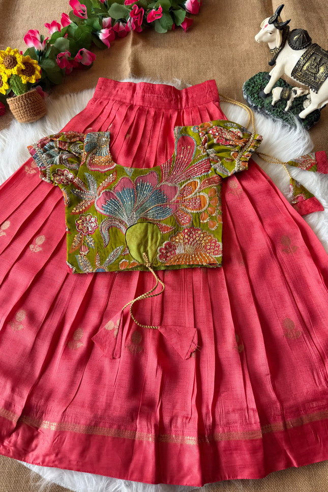 Viscose Russian silk Organza Kids SS1014
