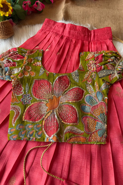 Viscose Russian silk Organza Kids SS1014