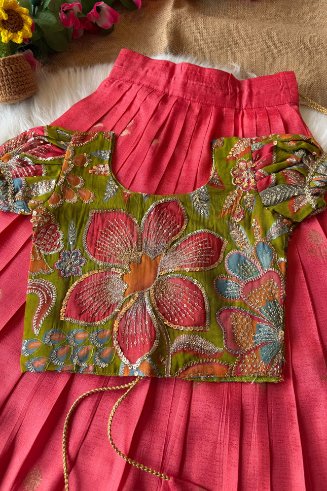 Viscose Russian silk Organza Kids SS1014