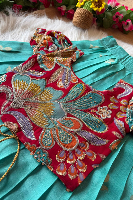 Viscose Russian silk Organza Kids SS1014