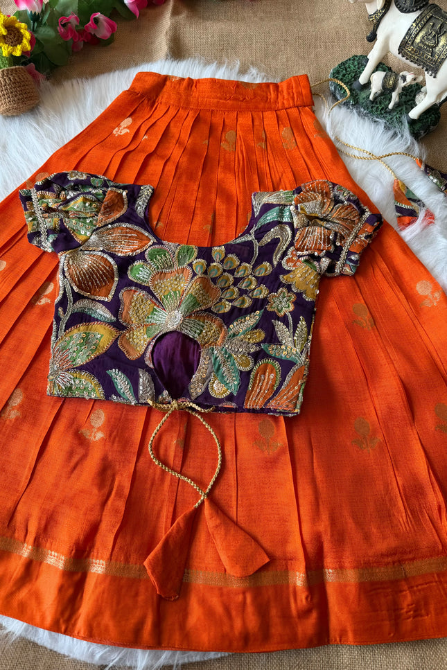 Viscose Russian silk Organza Kids SS1014