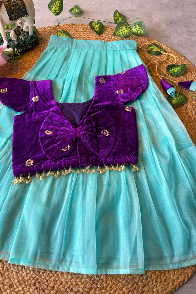 Soft, shimmery, and made for little royalty SS485