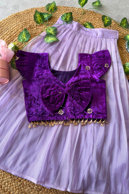Soft, shimmery, and made for little royalty SS485