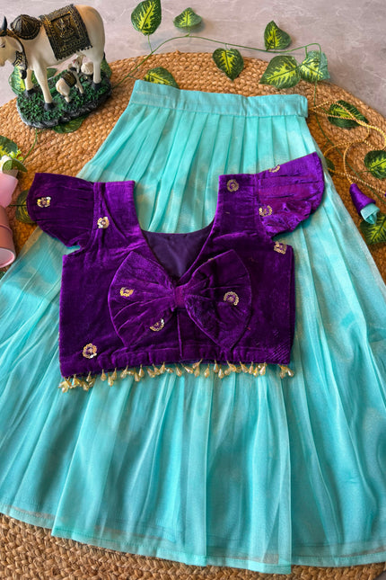 Soft, shimmery, and made for little royalty SS485