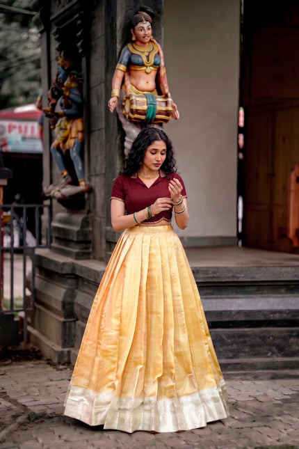 Onam Pavada Set SS492