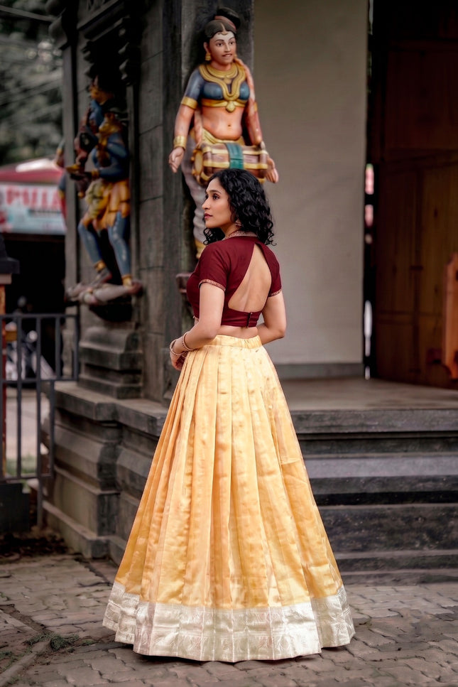 Onam Pavada Set SS492