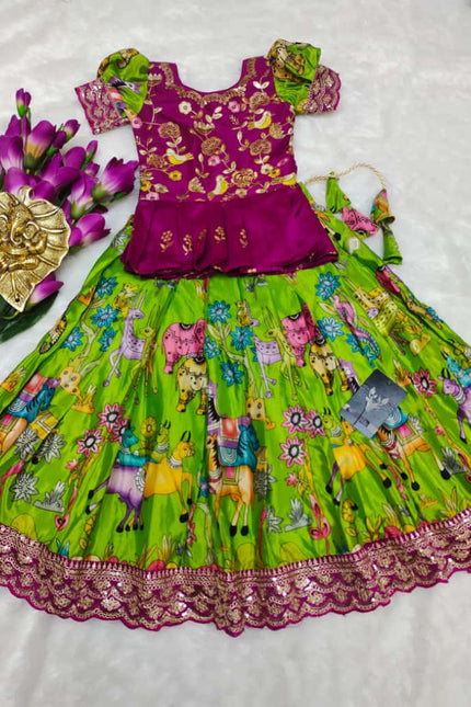KIDS GIRLS TREDITIONAL OUTFIT SS557