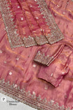 blouse unstitched / pink