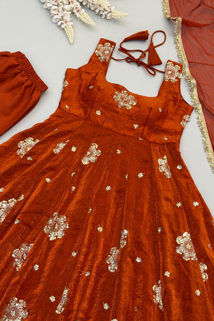 Doremon crush Designer Gown SS827