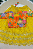 0-6M / yellow & orange