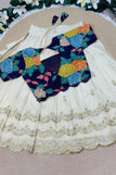 0-6M / white & blue