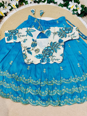 skyblue & white