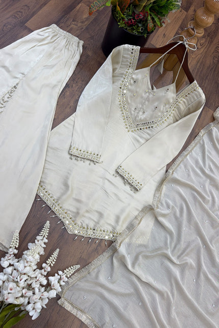 Beautiful Moti Work Women’s Ethnic Wea SS854