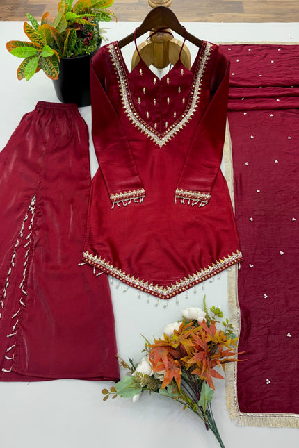Beautiful Moti Work Women’s Ethnic Wea SS854