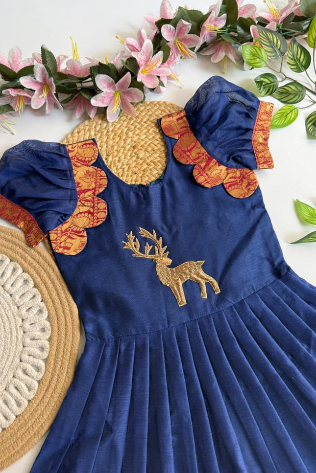 kids narayanpet frock SS537
