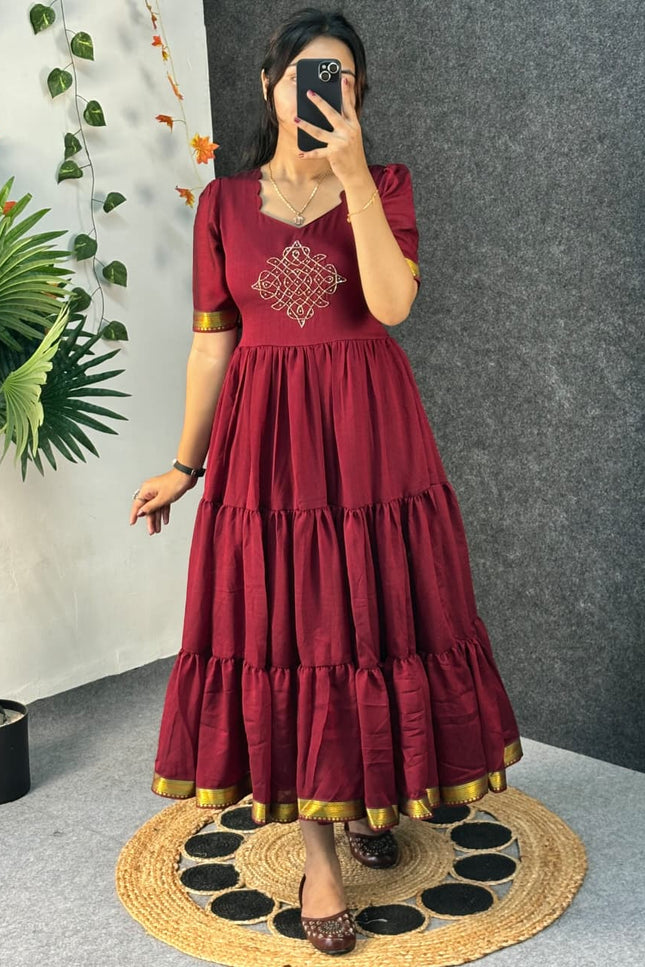 Blooming Vintage Gown SS986