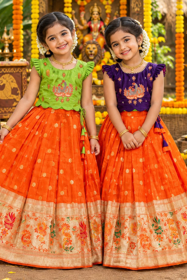 Royal Peacock Duo Lehenga SS584