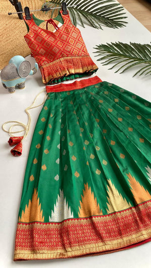red and green