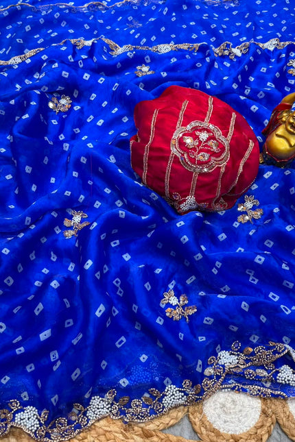 Fendy satin saree SS550