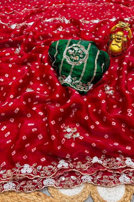 Fendy satin saree SS550