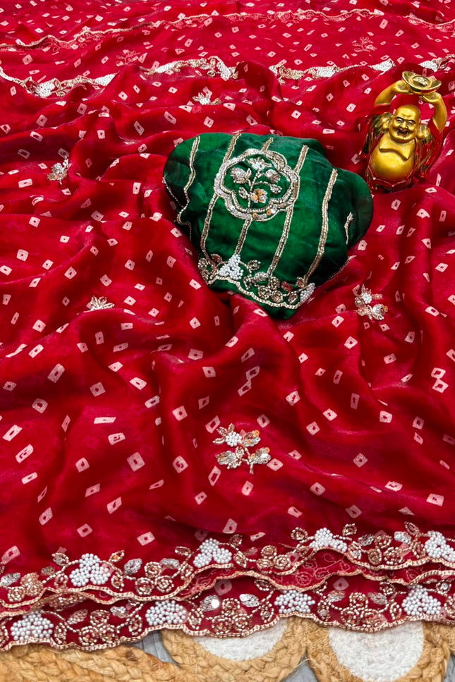 Fendy satin saree SS550